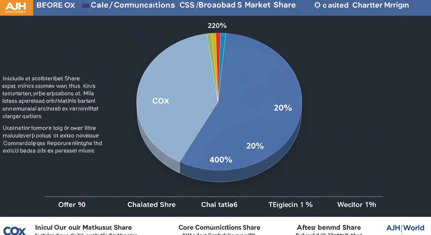 Charts Showing Market Share Changes Due To The Cox Communications Charter Merger Ajh World