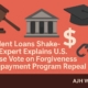 Professional Banner For Student Loans Article Showing Gavel Capitol Building And Financial Symbols Representing House Vote On Student Loan Forgiveness Ajh World