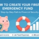 Professional Banner Illustrating Financial Security Symbols For How To Create Your First Emergency Fund Ajh World