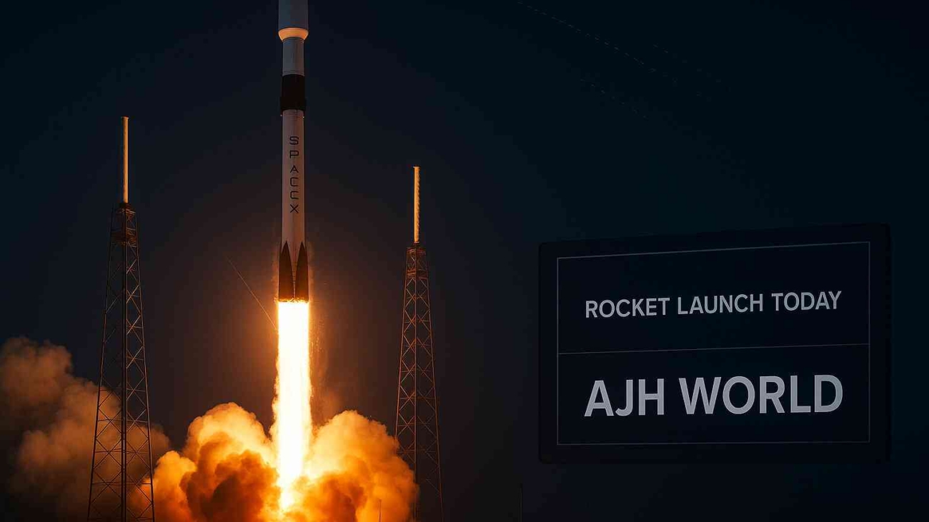 Spectacular Rocket Launch Today Spacex Starlink Mission Lighting Up The Florida Sky Ajh World