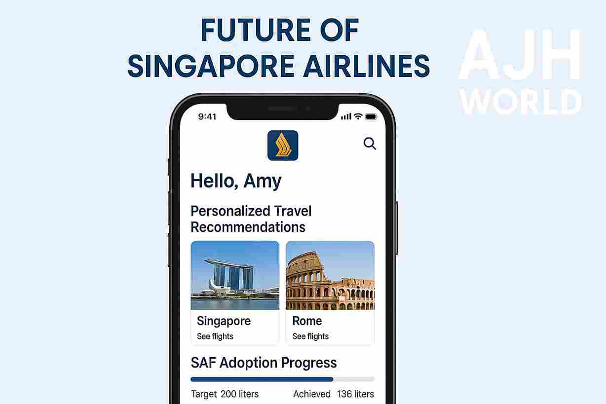 Visualizing The Future Of Singapore Airlines Through Personalized Digital Experiences And Sustainability Ajh World