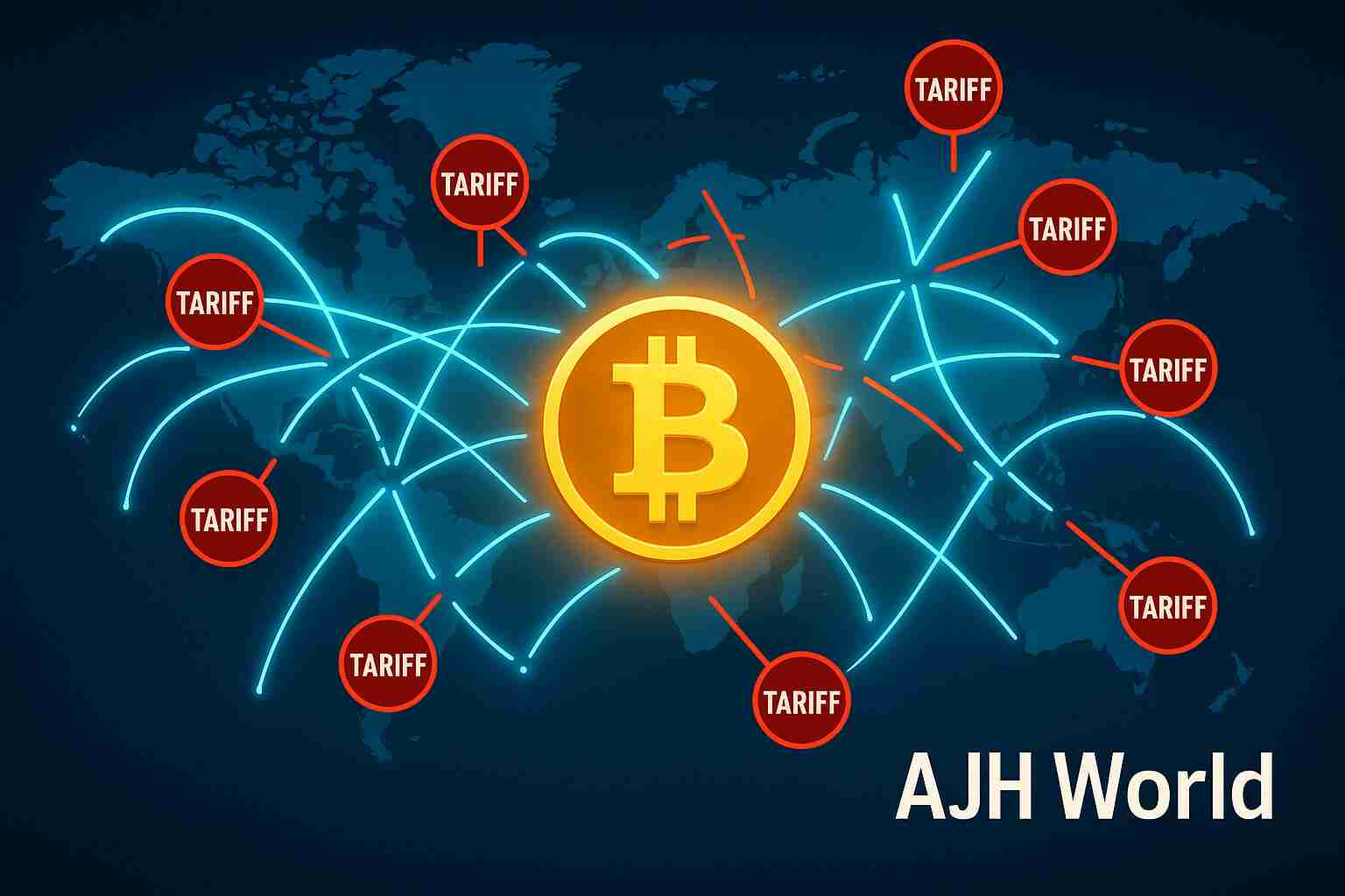 Bitcoin's value grows as global tariffs disrupt traditional trade routes in 2025 AJH World