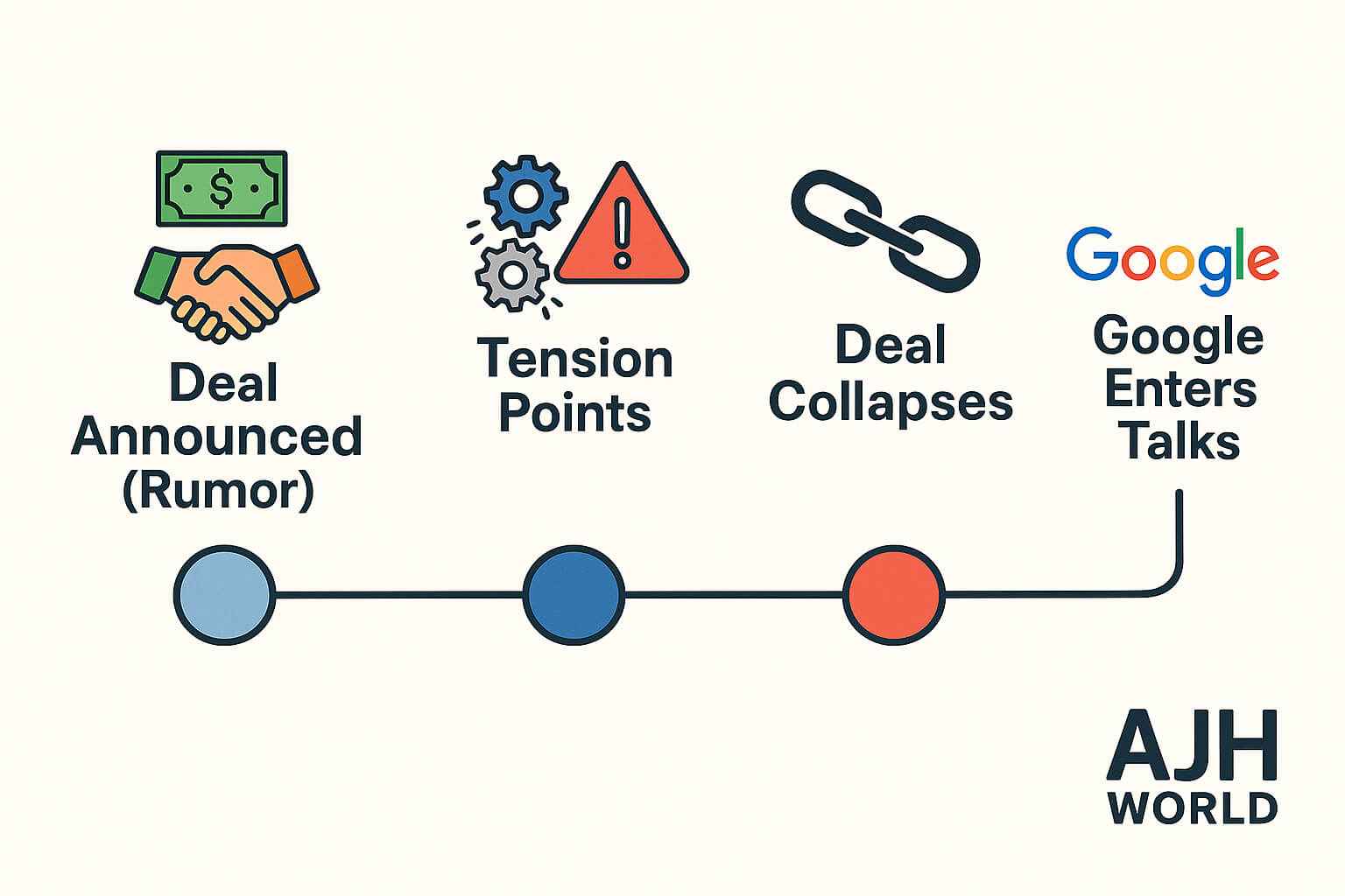 OpenAI Windsurf acquisition fallout, from initial rumor to collapse and Google's subsequent involvement AJH World