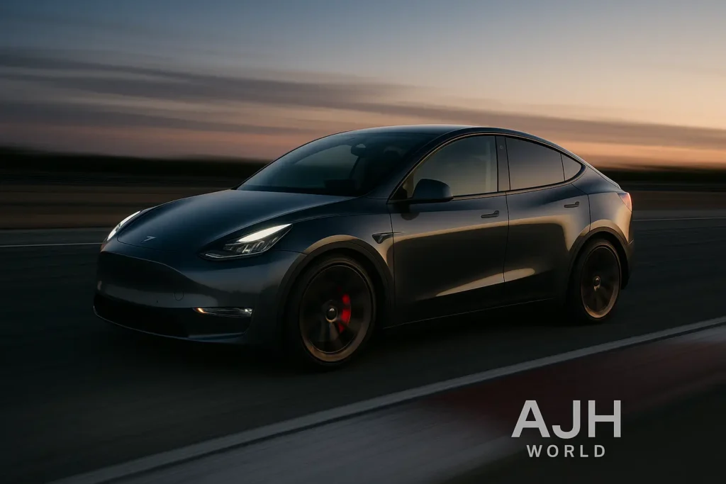 Tesla Model Y Performance With Supercar Like Speed On A Race Track